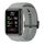 Per Huawei Watch D Solid Color Silicone Watch Band con fibbia (grigio)