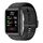 Per Huawei Watch D Solid Color Silicone Watch Band con fibbia (nero)