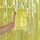 2 pezzi Candy Rain Curtain Festive Decoration Festive Foto Sfondo, dimensioni: 1x3m giallo