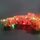 Luci a LED di Natale Bronzing Luci a doppia corda a nastro, Specifiche: 1 m (luce di colore rosso oro)