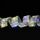 Ornamento di Natale a doppia luce a doppia luce fenomali a corda di corda, specifica: 1 m (luce colore oro)