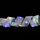 Ornamento di Natale a doppia luce a doppia luce fenomono luci corda a nastro, specifica: 20 m (luce colorata d'argento)