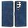 Per Samsung Galaxy S22 Ultra Skin Feel Teat Teasth Telefy Case (blu)