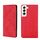 Per Samsung Galaxy S22 5G SHEAD MAGNETIC Orizzontale Flip Pelle Telefono (rosso) Per Samsung Galaxy S22 5G SHEAD MAGNETIC Orizzontale Flip Pelle Telefono (rosso)