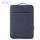 Sacca per valigetta con cerniera per maniche per maniche per laptop Hawel con manico per laptop da 15-16,7 pollici (blu grigio)