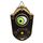 Halween Halloween con un campanello con un campanello Horror Horror Sound Decoration Black