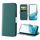 Per Samsung Galaxy S22 5G Candy Color Litchi Texture Incelluina Custodia (verde scuro) Per Samsung Galaxy S22 5G Candy Color Litchi Texture Incelluina Custodia (verde scuro)