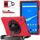 Per Lenovo Tab M10 Plus 10.6 3a Gen 2022 Silicone + Case di compresse di protezione PC (rosso) Per Lenovo Tab M10 Plus 10.6 3a Gen 2022 Silicone + Case di compresse di protezione PC (rosso)