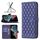 Per Samsung Galaxy S22 Ultra 5G Diamond Lattice Wallet Flip Phone Case (blu) Per Samsung Galaxy S22 Ultra 5G Diamond Lattice Wallet Flip Phone Case (blu)