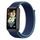 Per Huawei Band 7 Nylon Loop Buckle Watch Band (Dark Navy Blue)
