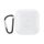 Custodia protettiva per auricolari in un pezzo in silicone liquido per Redmi Buds3 (bianco)