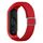 Per Xiaomi Mi Band 7 Banda di orologi per elasticità intrecciata in nylon regolabile (Red) Per Xiaomi Mi Band 7 Banda di orologi per elasticità intrecciata in nylon regolabile (Red)