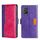 Per Asus Zenfone 8 zs590ks Colore Contrast Cancella con fibbia laterale in pelle (Purple + Rose Red) Per Asus Zenfone 8 zs590ks Colore Contrast Cancella con fibbia laterale in pelle (Purple + Rose Red)