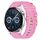 Per Huawei Watch GT3 46mm 22mm Nylon Woven Watch Band (Pink)