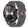 Per onore orologio da sogno 22mm nylon watch watch (grigio scuro)