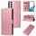 For Samsung Galaxy S22 5G Calf Texture Buckle Flip Leather Phone Case(Rose Gold) For Samsung Galaxy S22 5G Calf Texture Buckle Flip Leather Phone Case(Rose Gold)