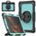 Per Samsung Galaxy Tab S8 + / S7 + Supporto per bracciale in silicone + Custodia per tablet PC (azzurro) Per Samsung Galaxy Tab S8 + / S7 + Supporto per bracciale in silicone + Custodia per tablet PC (azzurro)