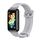 Per Huawei Band 7/7 NFC MIJOBS Cinturino in silicone traspirante (grigio argento) Per Huawei Band 7/7 NFC MIJOBS Cinturino in silicone traspirante (grigio argento)