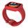 Per Xiaomi Redmi Watch / Watch Lite Cinturino integrato in silicone a tinta unita (rosso) Per Xiaomi Redmi Watch / Watch Lite Cinturino integrato in silicone a tinta unita (rosso)