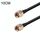 Cavo adattatore coassiale RF RP-SMA maschio a RP-SMA maschio RG174, lunghezza: 10 cm