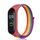 Per Xiaomi Mi Band 7 Cinturino in tessuto di nylon (colori arcobaleno)