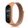 Cinturino per cinturino in nylon con cinturino Xiaomi Mi Band 7 (arancione brillante) Cinturino per cinturino in nylon con cinturino Xiaomi Mi Band 7 (arancione brillante)