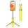 Selfie stick per treppiede con telecomando Bluetooth (giallo)