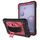 Per Samsung Galaxy Tab A 8.4 T307 Robot a colori a contrasto Custodia in silicone + PC Tablet (nero rosa rosso) Per Samsung Galaxy Tab A 8.4 T307 Robot a colori a contrasto Custodia in silicone + PC Tablet (nero rosa rosso)