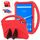 Per Lenovo Tab M10 Plus 10.6 3a generazione TB125FU 2022 EVA Custodia per tablet antiurto con supporto (rosso) Per Lenovo Tab M10 Plus 10.6 3a generazione TB125FU 2022 EVA Custodia per tablet antiurto con supporto (rosso)