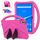 Per Lenovo Tab M10 Plus 10.6 3a generazione TB125FU 2022 EVA Custodia per tablet antiurto con supporto (rosa rossa) Per Lenovo Tab M10 Plus 10.6 3a generazione TB125FU 2022 EVA Custodia per tablet antiurto con supporto (rosa rossa)