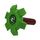 Spazzola a pettine per la pulizia del condensatore della lama del condizionatore d'aria 2 pezzi (verde) Spazzola a pettine per la pulizia del condensatore della lama del condizionatore d'aria 2 pezzi (verde)