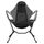 LT32004 Sedia a dondolo pieghevole portatile per esterni (grigio)