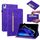 Per Realme Pad X Skin Feel Custodia per tablet in pelle con cerniera in tinta unita (viola) Per Realme Pad X Skin Feel Custodia per tablet in pelle con cerniera in tinta unita (viola)