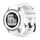 Per cinturino sportivo in silicone a tinta unita Garmin Instinct 2S (bianco) Per cinturino sportivo in silicone a tinta unita Garmin Instinct 2S (bianco)