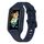 Per Huawei Band 8 / Huawei Band 7 / Honor Band 6 Cinturino in silicone integrato universale (blu notte) Per Huawei Band 8 / Huawei Band 7 / Honor Band 6 Cinturino in silicone integrato universale (blu notte)
