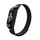 Per cinturino in metallo milanese Xiaomi Mi Band 7 (nero)
