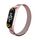 Per Xiaomi Mi Band 7 Cinturino in metallo milanese (rosa rosa)