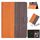 Per Amazon Kindle Paperwhite 5 Custodia per tablet in pelle a tinta unita con cuciture (arancione) Per Amazon Kindle Paperwhite 5 Custodia per tablet in pelle a tinta unita con cuciture (arancione)