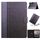 Per Amazon Kindle Fire HD 7 2019/2017/2015 Custodia per tablet in pelle a tinta unita con cuciture (grigio) Per Amazon Kindle Fire HD 7 2019/2017/2015 Custodia per tablet in pelle a tinta unita con cuciture (grigio)