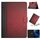 Per Samsung Galaxy Tab A 10.1 T580 Custodia per tablet in pelle a tinta unita con cuciture (rosso) Per Samsung Galaxy Tab A 10.1 T580 Custodia per tablet in pelle a tinta unita con cuciture (rosso)