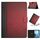 Per Lenovo Tab M10 X605F X505 Custodia per tablet in pelle a tinta unita con cuciture (rosso)