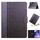 Per Lenovo Tab M10 Plus Custodia per tablet in pelle a tinta unita con cuciture (grigio) Per Lenovo Tab M10 Plus Custodia per tablet in pelle a tinta unita con cuciture (grigio)
