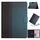 Per Samsung Galaxy Tab S6 Lite P610 Custodia per tablet in pelle tinta unita con cuciture (verde)
