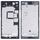 Cornice centrale originale per Sony Xperia XZ Premium (nero)