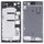Cornice centrale originale per Sony Xperia XZ Premium (argento)