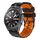Per Huawei GT2 Pro 22mm Cinturino in silicone bicolore modello calcio (nero + arancione) Per Huawei GT2 Pro 22mm Cinturino in silicone bicolore modello calcio (nero + arancione)