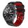 Per Huawei Watch GT 2E 22mm Cinturino in silicone bicolore modello calcio (nero + rosso) Per Huawei Watch GT 2E 22mm Cinturino in silicone bicolore modello calcio (nero + rosso)