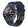 For Honor Watch Dream 22mm Cinturino in silicone bicolore modello calcio (blu notte + nero) For Honor Watch Dream 22mm Cinturino in silicone bicolore modello calcio (blu notte + nero)