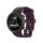Per Garmin Forerunner 45 / Forerunner 45S cinturino universale in silicone tinta unita twill (viola) Per Garmin Forerunner 45 / Forerunner 45S cinturino universale in silicone tinta unita twill (viola)