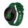 Per cinturino in twill di silicone da 20 mm Garmin Vivoactive3 Music (verde) Per cinturino in twill di silicone da 20 mm Garmin Vivoactive3 Music (verde)